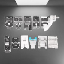 재봉재료세트 가정용 재봉틀 부자재 노루발 11종 북알 북집 지퍼 셔링, 단품, 단품