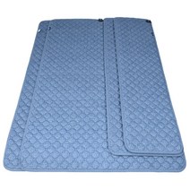 한일산업 DC12V용 온열 카본 탄소매트(47x180cm) DC매트 차박 야외 캠핑매트 원적외선 온열매트 난방 전기매트, 그레이(세미)
