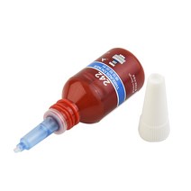 10ml 중간 강도 스레드 로커 파란색 접착제 243 나사 잠금제 혐기성, 한개옵션0