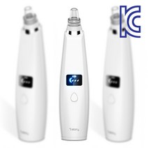 세븐스토리 KC인증 USB충전 블랙헤드 피지흡입기 여드름압출기 지성/중성/건성용, 1개, 화이트