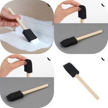 마트498 스펀지 붓 2.5CM 썬팅도구 수채화붓 페인트붓 DIY공예 브러쉬 셀프페인팅