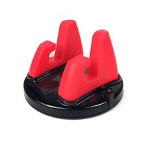 자동차 전화 홀더 스탠드 회전 지원 안티 슬립 모바일 360 학위 대시 보드 GPS 네비게이션 범용 37JF, 01 Blue