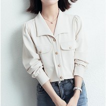 캐주얼 블라우스 셔츠 모던 출근 하객룩 30대 사무실 봄 면접 미팅 전문 새로운 멀티 매치
