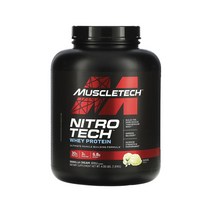 머슬테크 니트로테크 웨이프로틴 단백질쉐이크 바닐라크림맛 1.8kg, 1개