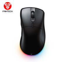 마우스 FANTECH XD5 전문 게임용 PIXART3370 19000 인치 당 점 1000Hz 400ips 6 매크로 버튼 노트북 PC 용 RGB LOL FPS 게이머, [02] Black, 한개옵션2