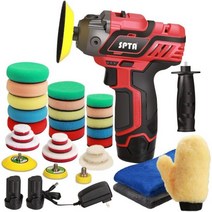 SPTA 12V 무선 자동차 폴리셔 키트