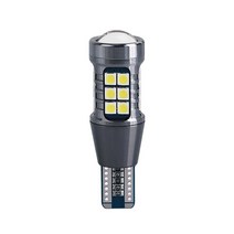 T15 W16W 921 LED 전구 Canbus 3030 27SMD 자동차 백업 후진 조명 액세서리 테일 램프 슈퍼 브라이트 6000K, 02 2 Pieces, 01 White