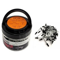 기타 이노공구 블라인드 리벳 알루미늄 흑색 4x10mm R129