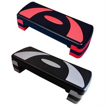 [런웨이브] 대형 스텝박스 2단조절 계단운동 유산소운동, 대형-색상랜덤