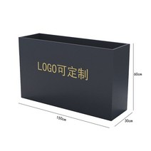 파티션화분 플랜트박스 가림막 대형화분 박스 실내 철제 화분 파티션, F. 120x30x60cm