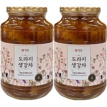 담터 평중 도라지 생강차 1kg+1kg (안전박스포장), 1kg, 1개입, 2개