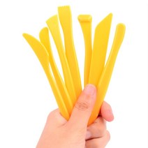 플라스틱 점토칼 찰흙 공작용 칼 7개 클레이 나이프