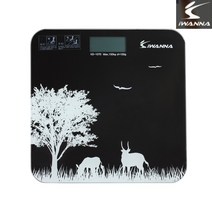 100% 정품 아이워너 디지털 체중계_다이어트 체중계 (YDK1070_86803_블랙), 블랙, KS1070