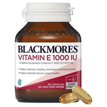 Blackmores Vitamin E 블랙모어스 비타민 E 1000IU 30캡슐 2팩