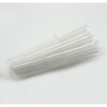 이솔산업 생분해성 옥수수 친환경 PLA 일회용 빨대 7X210mm (개별포장)-국산 250개, 2개, 500매입