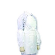 KM 크린룸 제전 방진 앞치마 연구실 실험실 클린룸 반도체 청정룸, 스카이블루