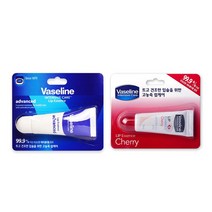바세린 인텐시브 케어 립에센스 어드밴스드 10ml +바세린 인텐시브 케어 립에센스 체리 10ml 입술보습 수분유지 립밤, 2세트