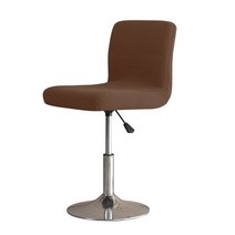 바의자 아일랜드 식탁 의자 홈바 흔들 카페 북유럽 커버 바 스툴 폴라 플리스 chair, a18, 1 pc 의자 커버