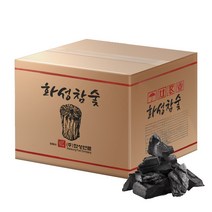 화성 참숯 15.5kg / 봉지검탄 숯 바베큐 소포장