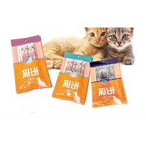 고양이 유산균 파우치 간식 2종 3개 냥이 냥덕후 부드러운 노묘 냠냠