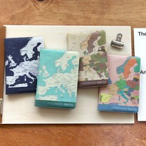 인디고 월드맵 여권커버