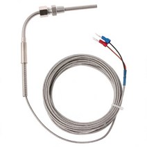 1/8 quotNPT 스테인레스 스틸 EGT 온도 센서 열전대 K 타입 안정, 4M