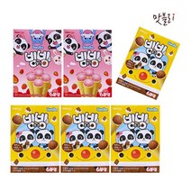 인기과자 빙빙 초코4곽 + 딸기 2곽 총 6곽