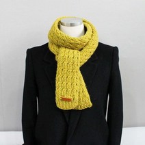 (DIY)미니꽈베기 목도리 만들기, 209(네이비), 상세 설명 참조