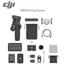 짐벌 스마트폰 셀카봉 삼각대 DJI Osmo Mobile 6 3축 안정화 내장 익스텐션 로드 퀵 런치 ActiveTrack 5.0 마그네틱 릴리스 디자인 NEW, OSMO 6 Vlog Combo