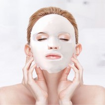 1+1 고급형 실리콘 마스크팩 마스크시트팩 고정커버, 화이트+화이트