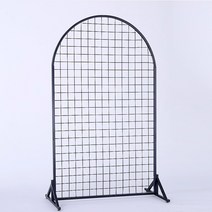 철망 액세서리 진열대 매대 메쉬망 스탠드 철제 렉, 사각형 160X60cm