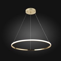 LED 식탁등 펜던트 프로토스 1단 골드 원형 인테리어조명 40W 3000K 전구색 (조명단품), 40w 조명단품(설치 부자재 미포함)