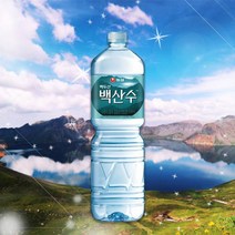 농심 안전한생수 백산수 2리터 24개