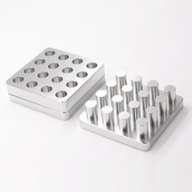 약국 알약 타정기 제환기 압축 조제 수동 한약 프레스, 12홀 10mm 금형 해머