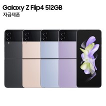 [쇼핑엔티] 갤럭시 Z플립4 자급제 512GB SM-F721N, 그라파이트