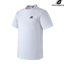 뉴발란스 NBNEB21153-WH 남녀공용 반팔티 스몰로고 STANDARD FIT