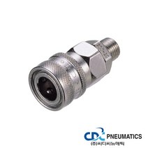 다용도 스틸 원터치 커플러 유압 호스 카플러 QUICK COUPLER SM 타입, SM 400, 1개