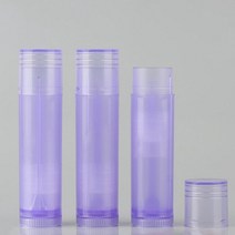 공병 디스펜서 10pcs 립 밤 튜브 립스틱 컨테이너 립글로스 튜브 빈 주머니 diy 립스틱 화장품 액세서리 만들기 아름다움 5g 5ml, 자주색