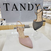 탠디 미셸BY탠디 여성 스트랩 펄 샌들 T122031 (8CM)
