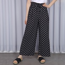 도트밴드통바지