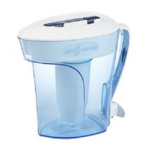 ZeroWater 10컵 용량 레디 푸어 5단계 정수 필터 물통 정수필터 주전자 NSF 인증, A