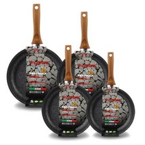 이태리 플로날 프라이팬 20cm 24cm 28cm 30cm 궁중팬 28cm 인덕션 화강암 코팅, 플로날 프라이팬 28cm