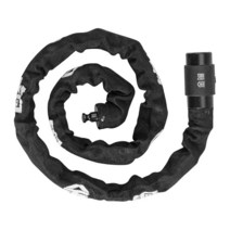 Security Anti-theft Lock with 2 Keys Portable Electric Scooter Motorcycle Bike Chain Cycling Bicycle, 01 Black, 1개