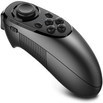 VR 호환 범용 gamepad 블루투스 원격 컨트롤러 무선 조이패드 원격 안경 ios, 검은색