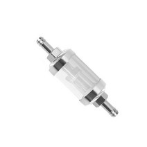 Alconstar범용 8mm CNC 가솔린 가스 연료 필터 오토바이 액세서리 혼다 야마하 ATV 먼지 구덩이 자전거 쿼드 mope용, CHINA_sliver, 1.sliver
