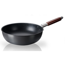 유진토스코 코팅중국팬 업소용 식당용 주방용 궁중팬 튀김팬 볶음팩 웍 세트, 1개, 36cm