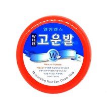 [웰빙헬스] WHB 고운발 풋 케어크림100g/뒷꿈치/발각질제거/보습크림/약국판매용/빨강(2개), 100g x 2개