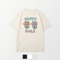 언리미트 Smile Tee (U22BTTS06)