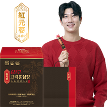 홍원삼 6년근 농축진액 홍삼스틱 보자기 선물세트 100포, 10g x 100포 (3개월분), 1000g