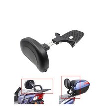 스쿠터 범용 하우주 AFR125 튜닝 파츠 탑박스 브라켓 접이식 멀티등받이 운전석 동승자 등받이, 기본사이즈, 1개